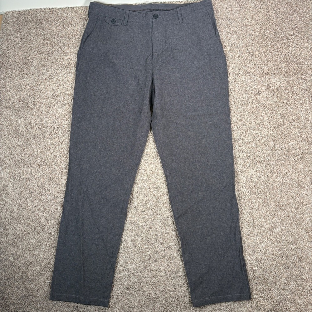 Billy Reid Mens 36 Standard Fit Linen Cotton Blend Pants Trousers Straight